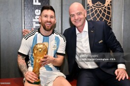 Janni Infantino: "Messi futbolni qayta kashf etdi va millionlarni ilhomlantirdi"
