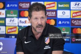 Simeone: "Alvares "Liverpul"ga qarshi o'yinda asosiy tarkibda maydonga tushmaydi"