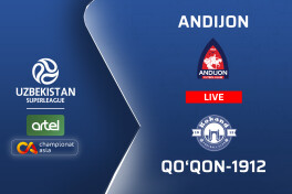 🔴🔴🔴 Superliga. "Andijon" – "Qo'qon-1912" (matnli translyatsiya)