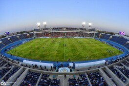 "Nasaf" stadionida yoritish tizimi yangilanmoqda