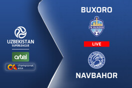 Superliga. "Buxoro" – "Navbahor" 0:1 (Matnli translyatsiya)