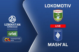 Superliga. "Lokomotiv" – "Mashal" 0:0 (matnli translyatsiya)