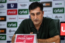 Зайниддин Тожиев: "Ташкил топганига ҳали бир йил бўлмаган жамоанинг Кубок чорак финалига чиқиши катта ютуқ"