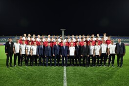 O'zbekiston Respublikasi Prezidenti Shavkat Mirziyoev Qoraqalpog'istondagi "Turon" stadioniga tashrif buyurdi