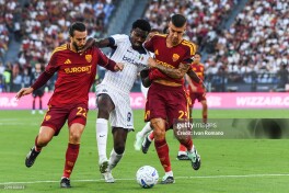 A Seriya. "Roma" va "Inter" durang o'ynashdi, Kone va Lautaro Martines dubl qayd etishdi