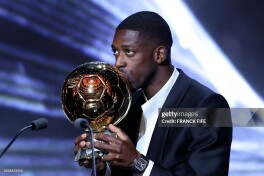 Dembele: "Oltin to'p" - individual sovrin, ammo jamoa menga juda katta yordam bergan"