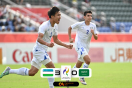 Osiyo o'yinlari. O'zbekiston U-23 chorak finalda Saudiya Arabistonini musobaqadan chiqarib yubordi, keyingi bekat yarim final