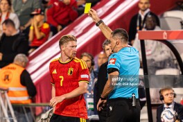 Manba: De Bryuyne Belgiya – Fransiya o'yinida hakamni itarib yubordi