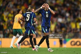 Braziliya o'rtoqlik o'yinida Avstraliya ustidan g'alaba qozondi, Rafinya gol urdi va jarohat oldi