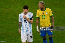 Neymar Messining Argentina terma jamoasi bilan xayrlashuvidan so'ng: "Butun dunyo sendan minnatdor"