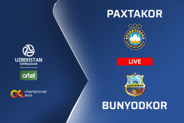 Superliga. "Paxtakor" – "Bunyodkor" (matnli translyatsiya)