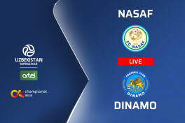 LIVE. Superliga. "Nasaf" – "Dinamo" 0:0 (matnli translyatsiya)
