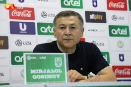 Mirjalol Qosimov: "Hammaga imkon berish uchun rotaciyaga qo'l uryapmiz"
