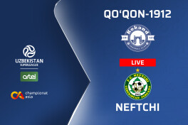 Superliga. "Qo'qon-1912" – "Neftchi" 0:0 (matnli translyatsiya)