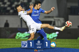 Namangandagi "Markaziy" stadion "yongan" bahsda "Navbahor" va "Paxtakor" durang o'ynadi