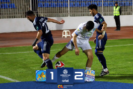Superliga.  "Buxoro" bir kishi kam bo'lib qolgan "Dinamo"ni kambek evaziga mag'lub etdi