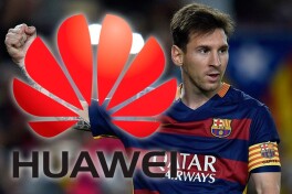 Messi "Huawei" bilan shartnoma tuzdi