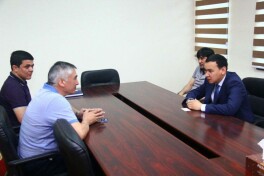 Фарҳод Магаметов Қозоғистон ПФЛ раҳбари билан учрашди