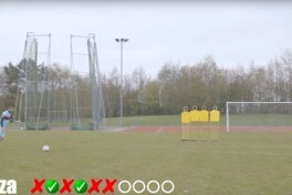 F2freestylers yigitlaridan biri Dmitri Payet zarbasini takrorlashga urindi (video)