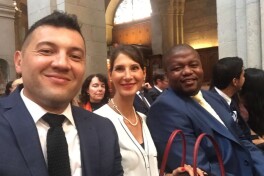 Cyurixda Sanat Sharipovga xalqaro darajadagi sport yuristi diplomi topshirildi