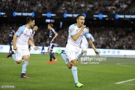 Tim Keyxill "Melburn Siti" safidagi ilk o'yinida 40 metrdan gol urdi